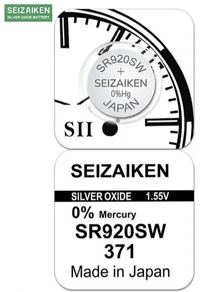 Seizaiken SEIKO 371 SR920SW/10BOX Silver Oxide 1