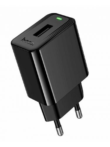 HOCO CS91A/ Сетевое ЗУ/ 1 USB/ Выход: 10.5W/ черный 1