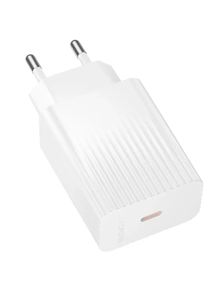BOROFONE BAS75A/ Сетевое ЗУ/ PD/ 1 разъём Type-C/ Выход: 30W/ белый 1