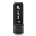 Флеш-накопитель 8GB USB 2.0 Stelfors DREAM серия (метал.черный)