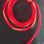 Кабель USB - Type-C светящийся красный