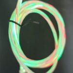 Кабель USB - Type-C светящийся белый
